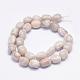 Natural Crazy Agate Beads Strands G-K126-B01-2