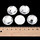 Cabochons en acrylique avec strass &nbsp;GACR-R002-25mm-08-4