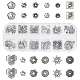 Sunnyclue 240 pièces 12 capuchons de perles en alliage de style FIND-SC0004-38-1