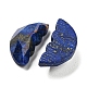 Cabujones de ala de mariposa teñidos con lapislázuli natural G-D078-02G-2