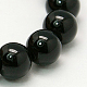 Natur Mashan Jade runde Perlen Stränge G-D263-4mm-XS32-1