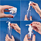 ペット用プラスチック化粧水ローションポンプボトル用包装  詰め替え可能なボトル  透明  17.9x4.6cm  容量：約200ミリリットル MRMJ-BC0001-36-5