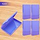 プラスチック箱  ビーズ保存容器  長方形  青紫色  17.5x11.2x2.7cm CON-GA0001-06-4