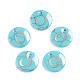 Synthetic Turquoise Charms G-L561-001O-1