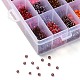 288G 24 Colors Glass Seed Beads SEED-JQ0005-01B-4mm-4