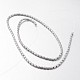 Electroplate Non-magnetic Synthetic Hematite Bead Strands G-F300-39-F-2