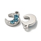 304 Stainless Steel Charms STAS-L022-060P-02-2