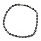 Голова Будды синтетические немагнитные ожерелья из гематита с бисером для женщин и мужчин NJEW-E097-03-1