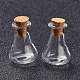 Botellas de corcho de vidrio AJEW-O032-01A-2
