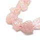 Chapelets de perles en quartz rose naturel G-R421-02-1