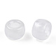 Perlas de plástico transparentes y luminosas KY-T025-01-H09-5