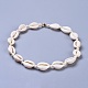 Colliers de perles coquille cauris NJEW-JN02397-01-1