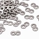 Infinity 201 perles en acier inoxydable de séparateur STAS-R064-46-1