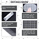 WADORN 4pcs Plastic Mesh Canvas Sheets for Embroidery DIY-WR0002-12-4