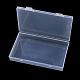 (Defective Closeout Sale: Scratched) Transparent Plastic Box CON-XCP0002-33-3
