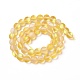 Synthetic Moonstone Beads Strands G-F142-8mm-10-2