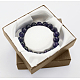 Square Bowknot Organza Ribbon Cardboard Bracelet Bangle Gift Boxes X-BC148-02-2