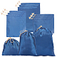 NBEADS 18 Pcs 3 Sizes Satin Drawstring Bags ABAG-NB0001-36-1