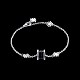 Модные браслеты из стерлингового серебра BJEW-BB22423-8