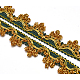 Lace Trim Nylon Ribbon for Jewelry Making ORIB-L005-52-2