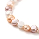 Verstellbare geflochtene Perlenarmbänder aus Nylonfaden BJEW-JB05802-02-2