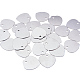 Ciondoli in alluminio bianco ALUM-BC0001-11P-4