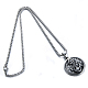 304 Stainless Steel Pendant Necklace STAS-Q203-AAT849-2-2