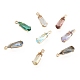 Faceted Glass Pendants GLAA-T010-004