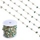 Perlenketten aus natürlichen grünen Aventurin-Splittern CHC-SZ0001-62I-1
