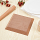 MDFウッドボード  セラミック粘土乾燥ボード  セラミック作成ツール  正方形  淡い茶色  14.9x14.9x1.5cm FIND-WH0110-664D-3