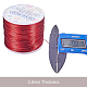 BENECREAT 20 Gauge 770FT Aluminum Wire Anodized Jewelry Craft Making Beading Floral Colored Aluminum Craft Wire - FireBrick AW-BC0001-0.8mm-05-4