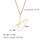 Stainless Steel Pendant Necklaces HZ8690-2-2
