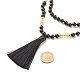 Buddhist Necklace NJEW-JN03835-5