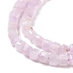 Natural Kunzite Beads Strands G-C009-B15-4
