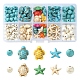 DIY Synthetic Turquoise Beads Kits DIY-FS0003-78-1