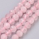 Chapelets de perles en quartz rose naturel G-F568-069-4mm-1