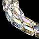 Chapelets de perles en verre transparente   EGLA-P052-03B-02-3