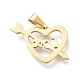 Parures de bijoux en acier inoxydable pour la Saint-Valentin 304 SJEW-K154-24G-5