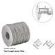 PandaHall 328 Feet/109 Yards 1mm Heavy Duty Picture Hanging Wire OCOR-WH0032-09C-2