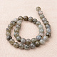 Natural Labradorite Round Beads Strands G-I168-03-12mm-2