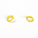 Baking Painted Metal Open Jump Rings FIND-TAC0001-24H-1