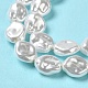 Brins de perles d'imitation en plastique ABS KY-F021-02-4