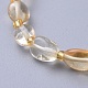 Bracelets à perles citrines naturelles BJEW-F405-A01-3