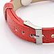 Bracelets d'accrochage en cuir PU BJEW-A101-D01-3