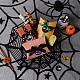 Feuille d'étiquettes volantes d'Halloween DIY-I028-03-4