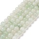 Chapelets de perles en aventurine vert naturel G-Q462-8mm-20B-5