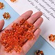 Cadres de perles acryliques transparents TACR-S153-01A-84-5
