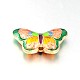 Butterfly Alloy Enamel Beads ENAM-N045-40D-2
