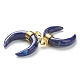 Natural Lapis Lazuli Pendants G-A017-13G-2