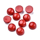 Synthetic Coral Cabochons X-G-P393-R65-6MM-1